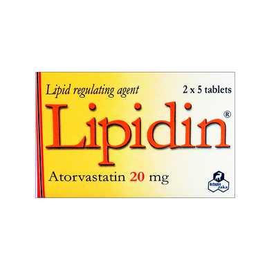 LIPIDIN 20 MG TABLET