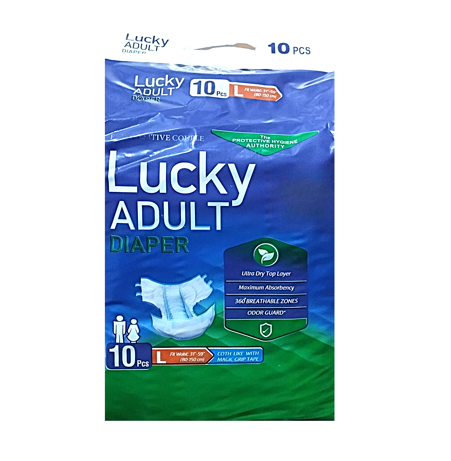 LUCKY ADULT DIAPER (M)