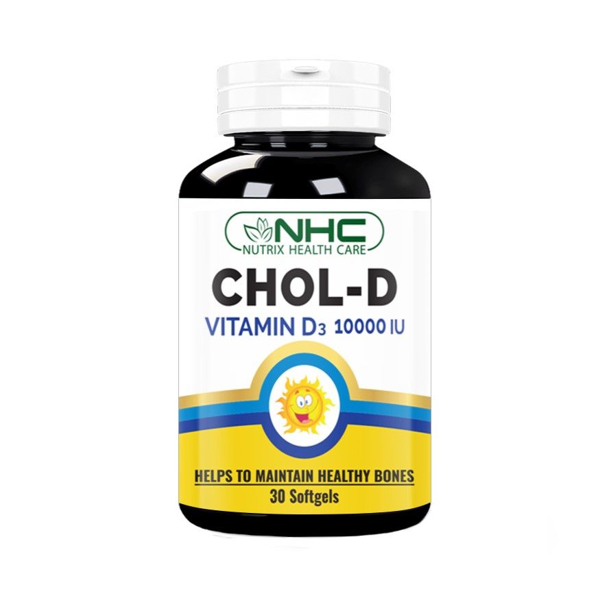 NHC CHOL D D3 10000IU CAPSULE