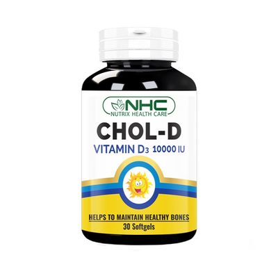 NHC CHOL D D3 10000IU CAPSULE