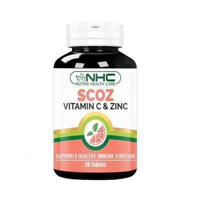 NHC SCOZ VITAMIN C ZINC