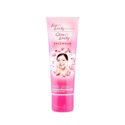FAIR &amp; LOVELY FACE WASH  INSTA GLOW 80 GRAM