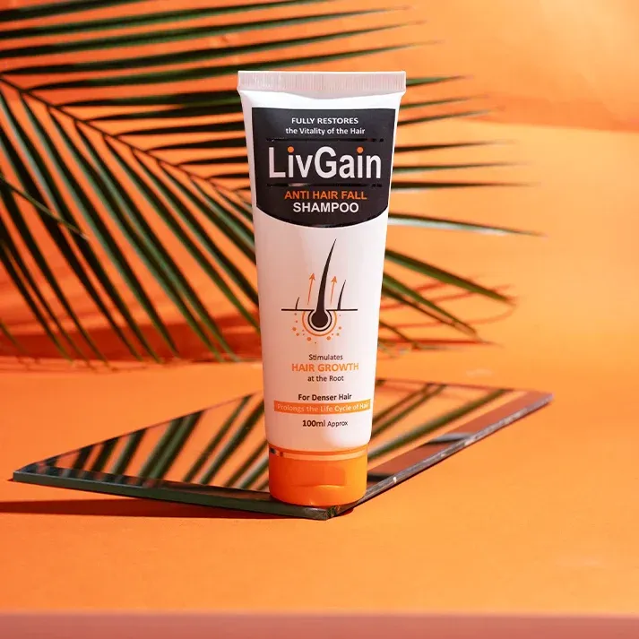 LIVGAIN ANTI HAIR FALL SHAMPOO 100ML