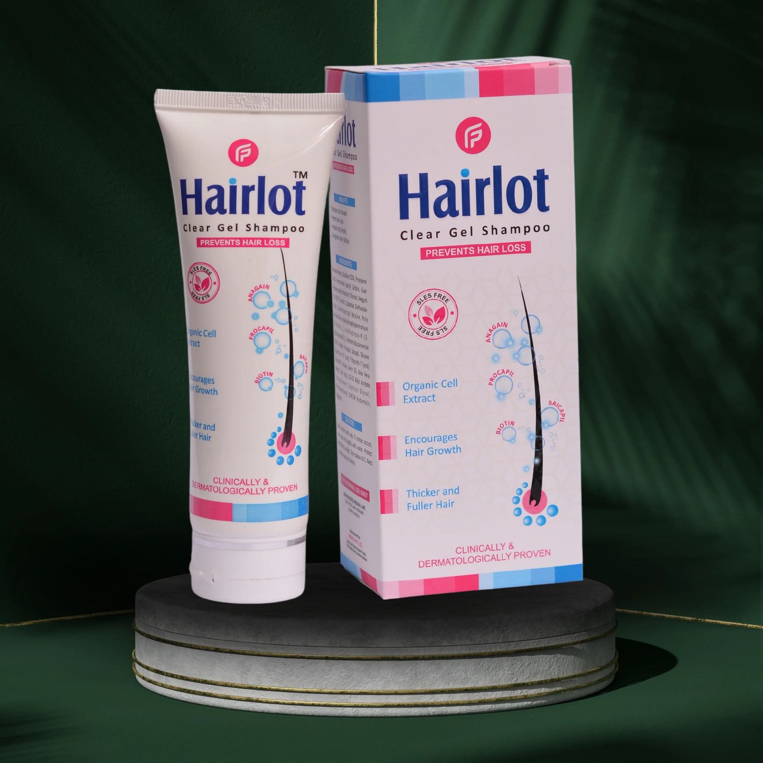 HAIRLOT CLEAR GEL SHAMPOO 100ML
