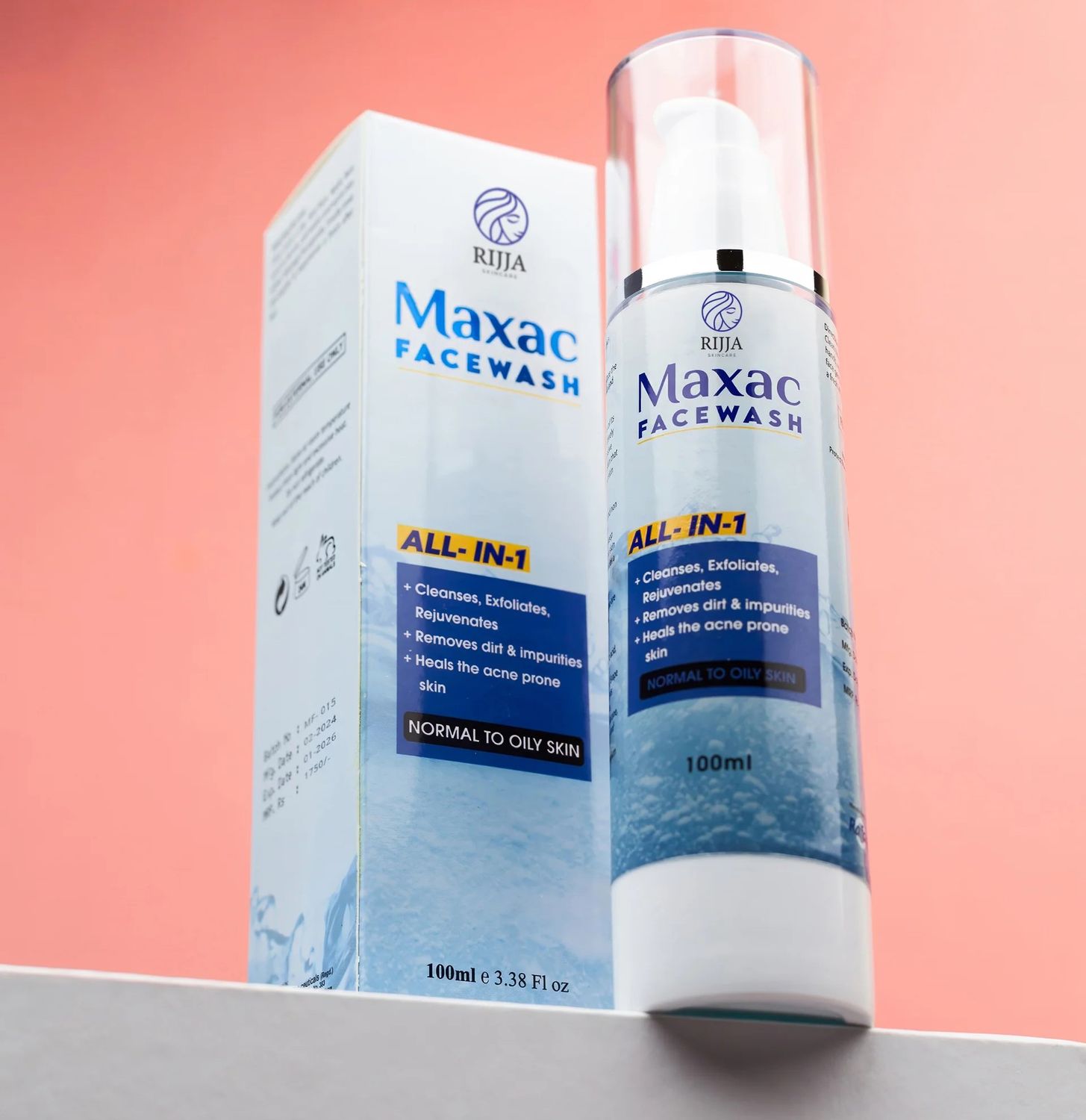 MAXAC FACE WASH 100ML