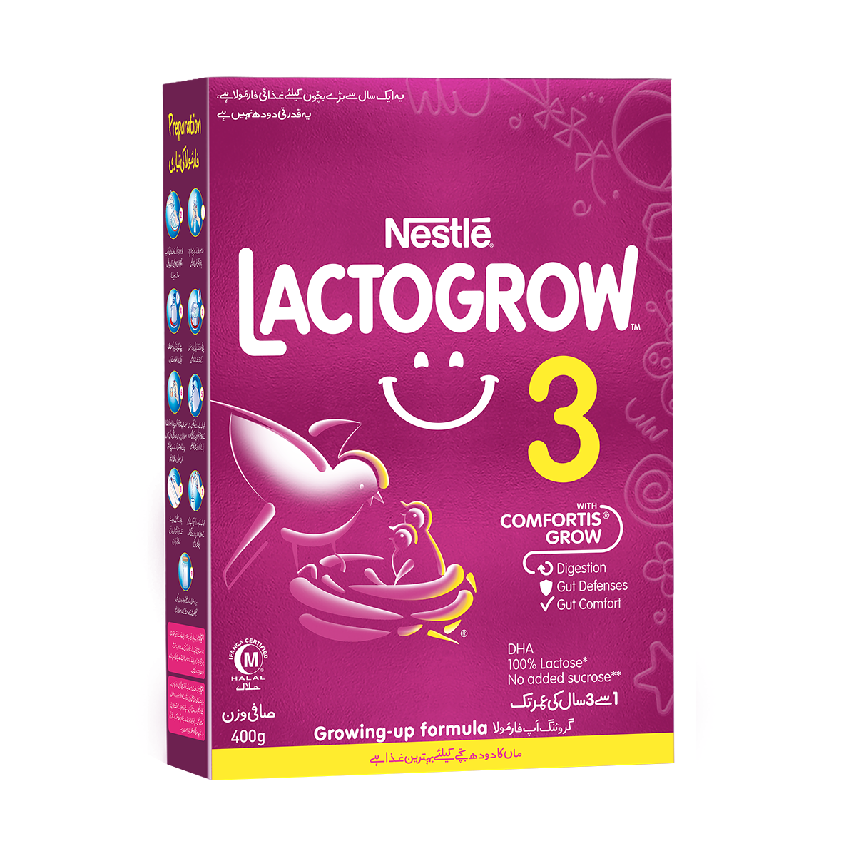 LACTOGROW 3 400 GRAMS
