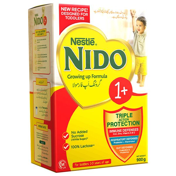 NIDO 1+ MILK 900 GRAMS