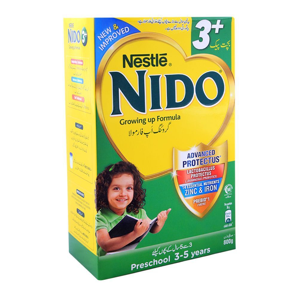 NIDO 3+ MILK 800 GRAMS