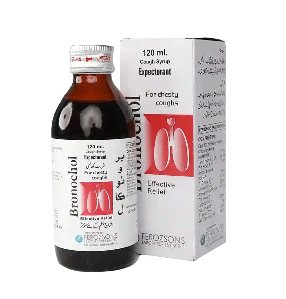 BRONOCHOL COUGH 120ML SYRUP