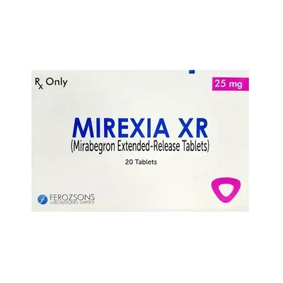 MIREXIA XR 25MG TABLET