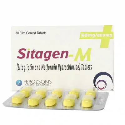 SITAGEN M 50MG/500MG TABLET