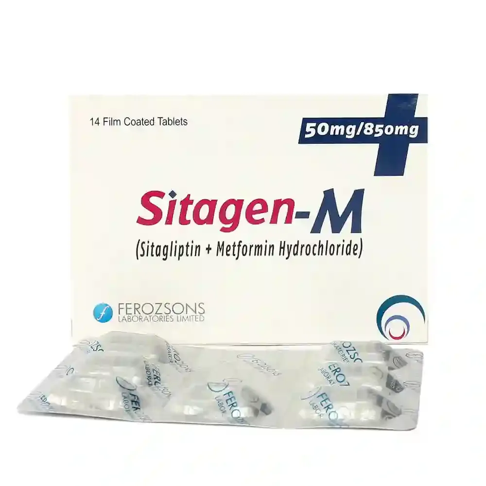 SITAGEN M 50MG/850MG TABLET
