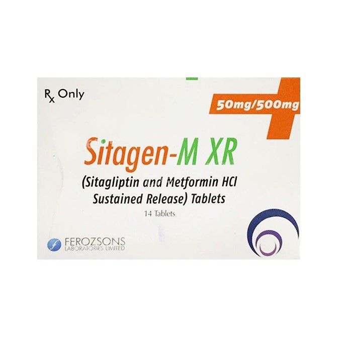 SITAGEN M XR 50MG/500MG TABLET