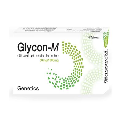 GLYCON M 50MG/1000MG TABLET