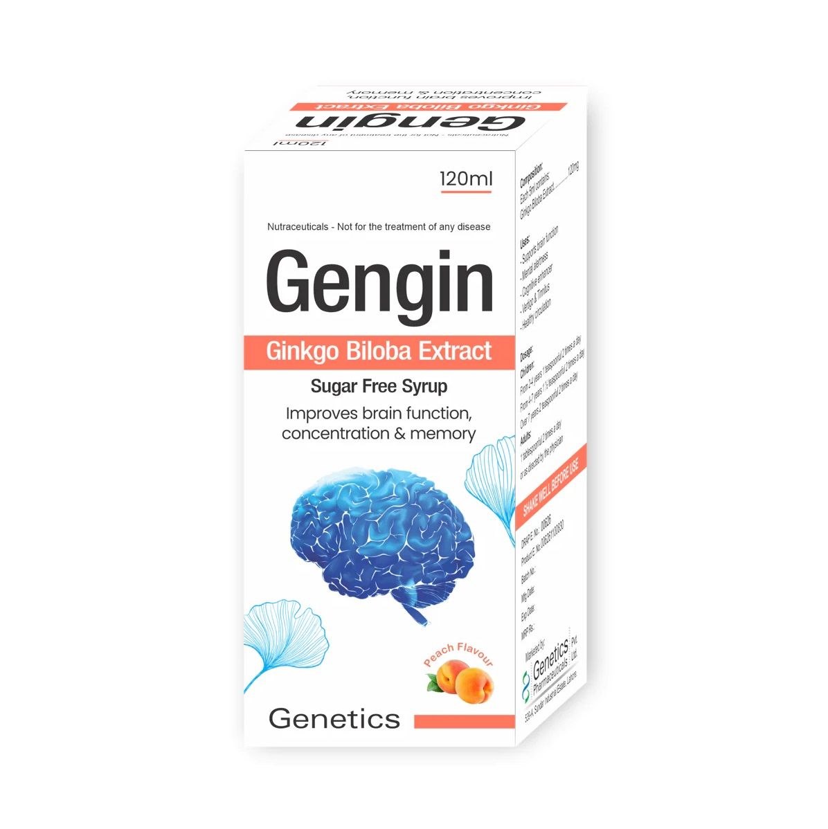 GENGIN 120ML SYRUP