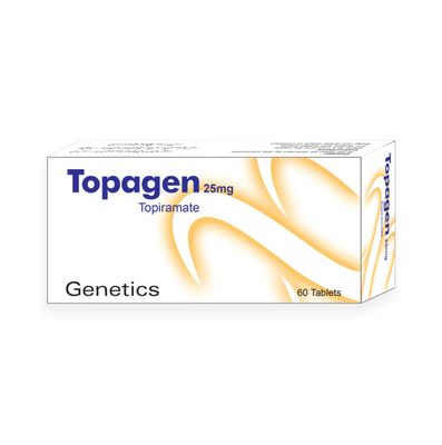 TOPAGEN 25 MG TABLET