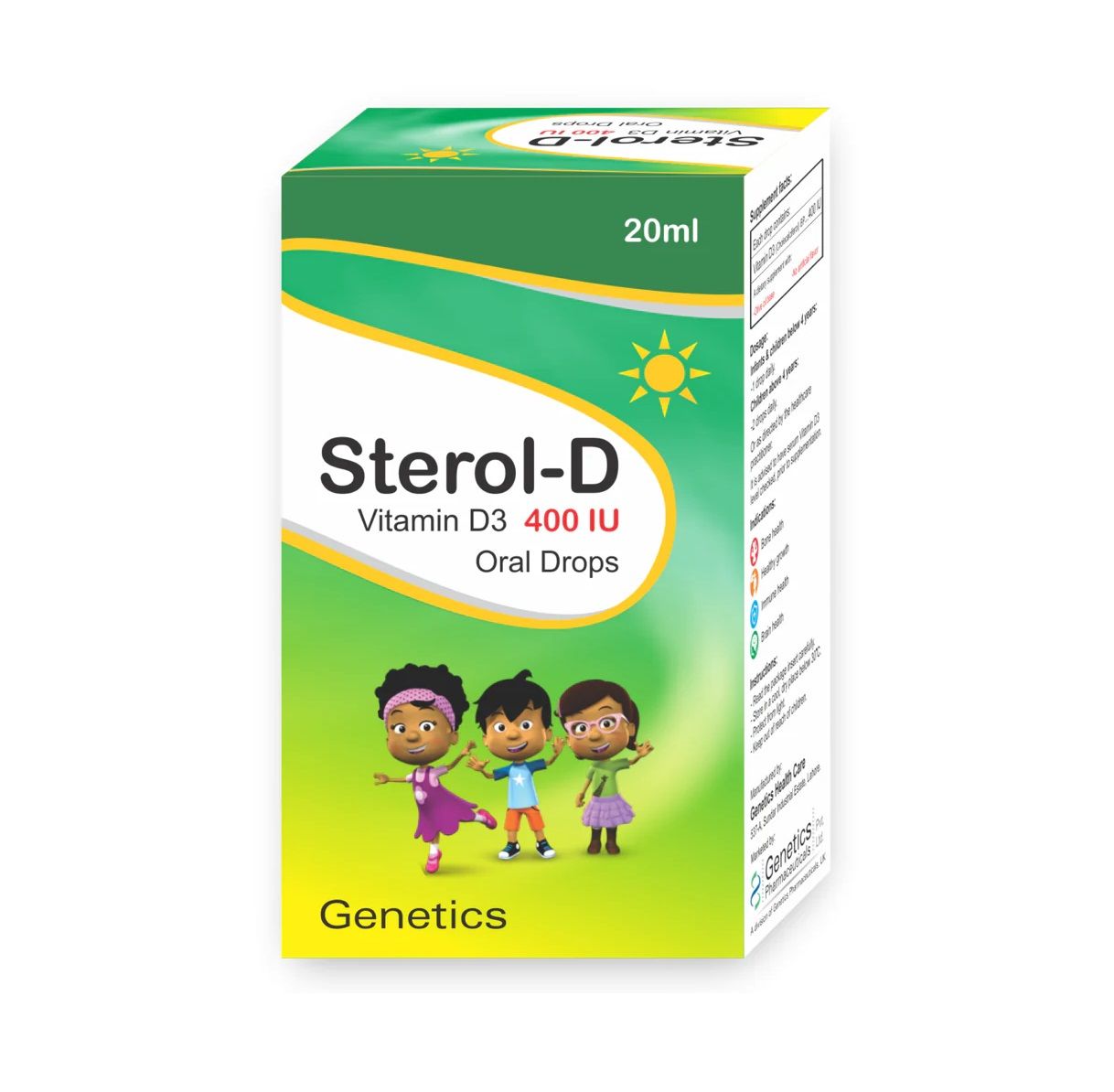 STEROL D DROPS 20ML