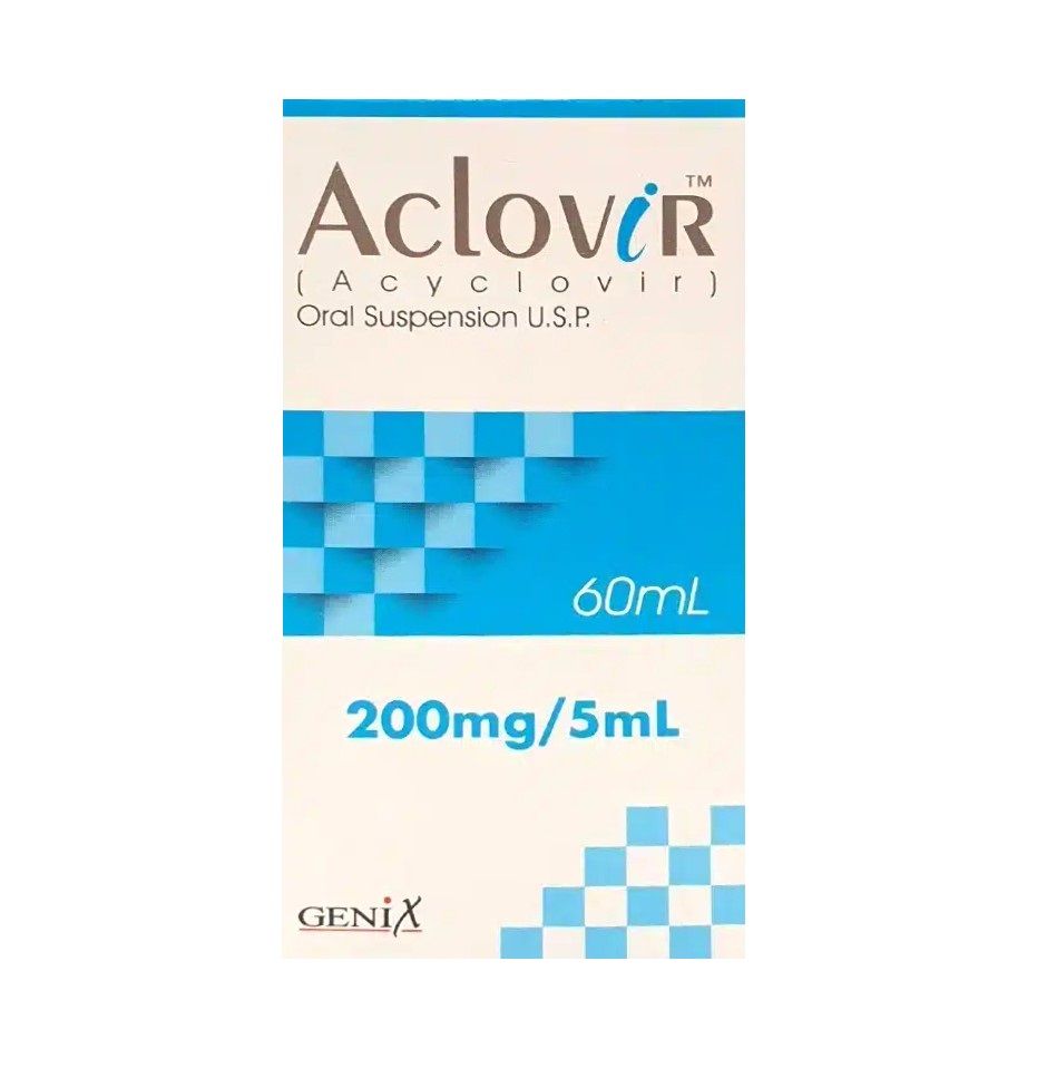 ACLOVIR 200MG/5ML 60ML SYP