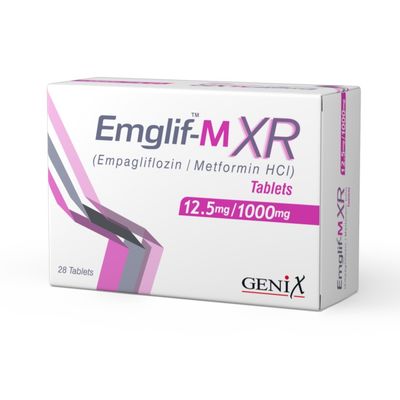 EMGLIF M XR 12.5/1000MG TABLET