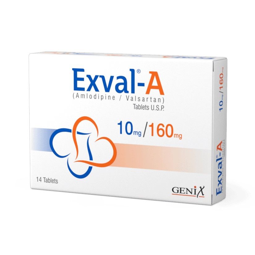 EXVAL A 10MG/160MG TABLET