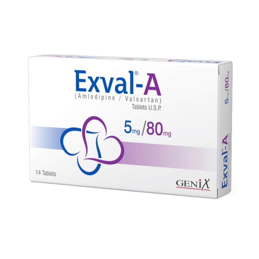 EXVAL A 5MG/80MG TABLET