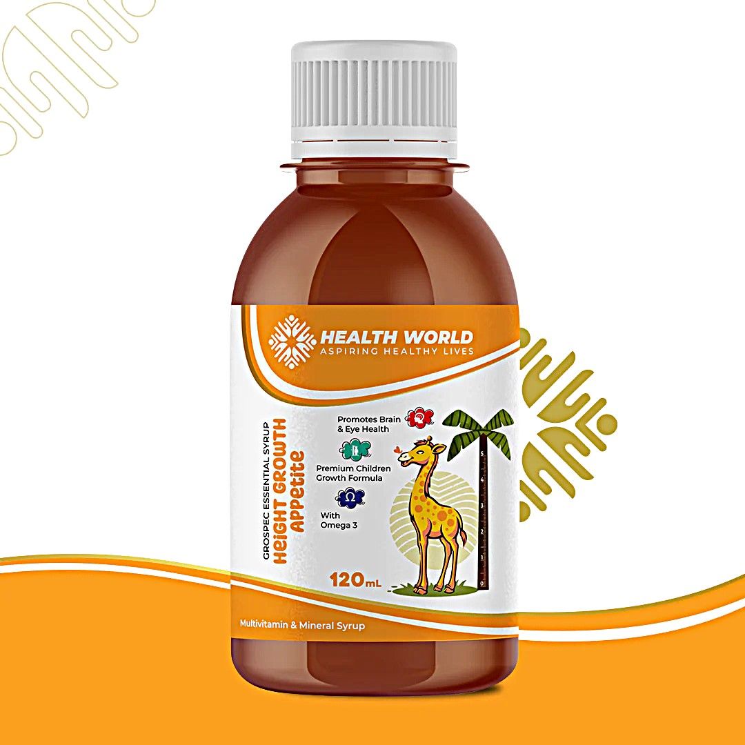 GROSPEC HEIGHT GROWTH SYRUP 120ML
