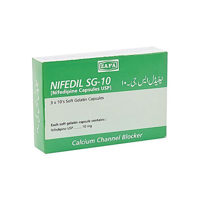 NIFEDIL SG 10 MG CAPSULE