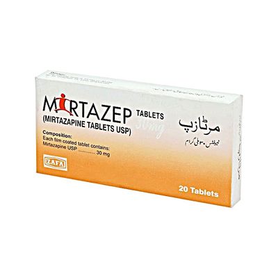 MIRTAZEP 30 MG TABLET