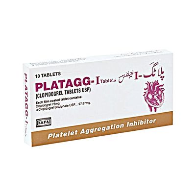 PLATAGG 75 MG TABLET