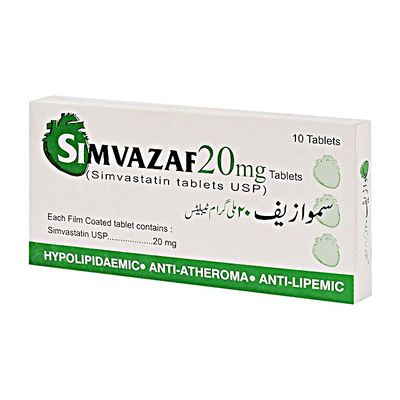 SIMVAZAF  20MG TABLET