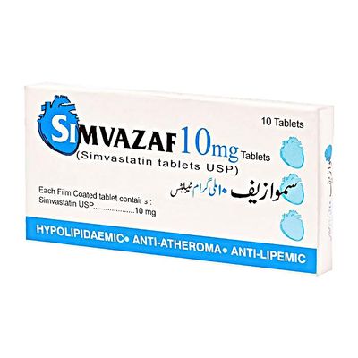 SIMVAZAF 10MG TABLET