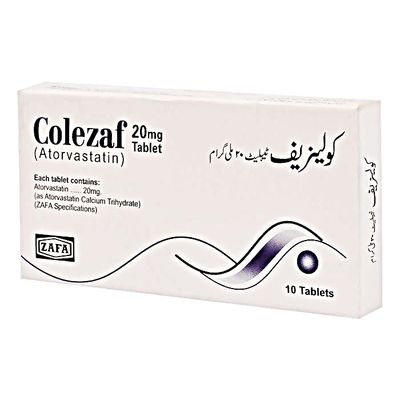 COLEZAF 20MG TABLET