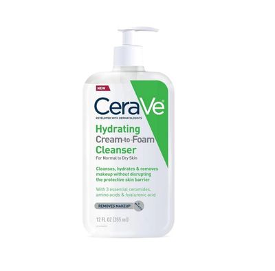 CERAVE HYDRATING CREAM TO FOAM CLEANSER