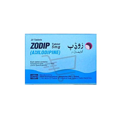 ZODIP 5 MG TABLET