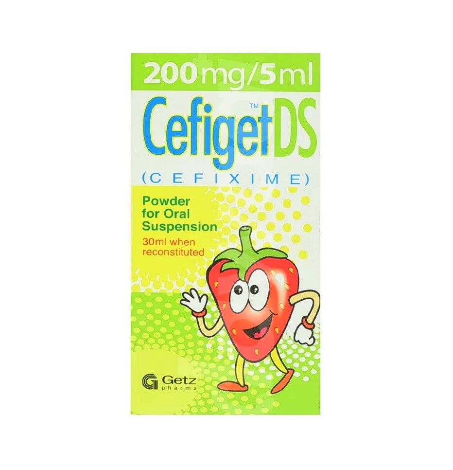 CEFIGET DS 200 MG 30 ML SYRUP