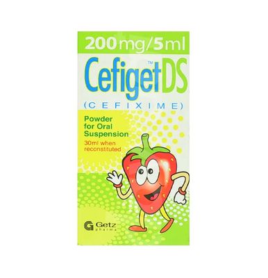 CEFIGET DS 200 MG 30 ML SYRUP
