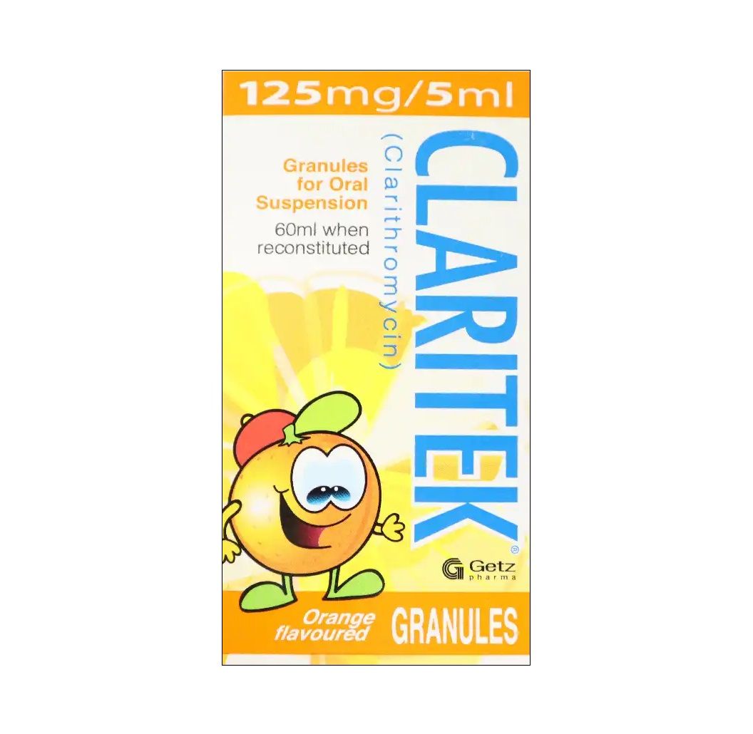 CLARITEK 125 MG 50 ML SYRUP