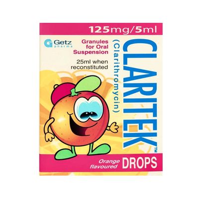 CLARITEK DROP 125 MG 25 ML