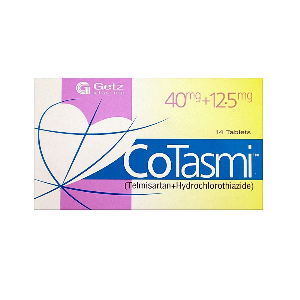 CO TASMI 40/12.5 MG TABLET