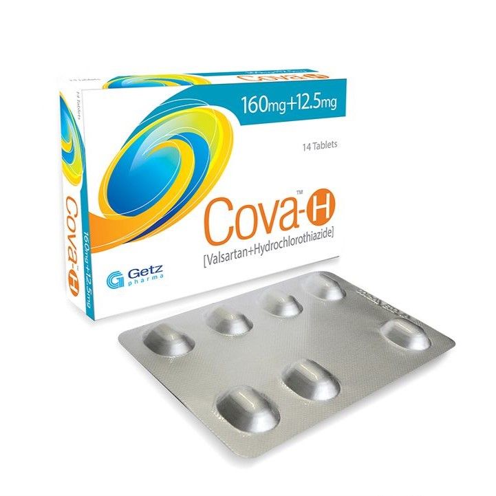 COVA H 160MG+12.5MG TABLET