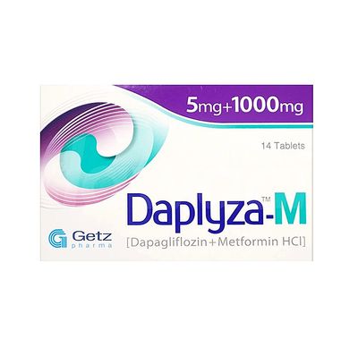 DAPLYZA M 5+1000MG TABLET