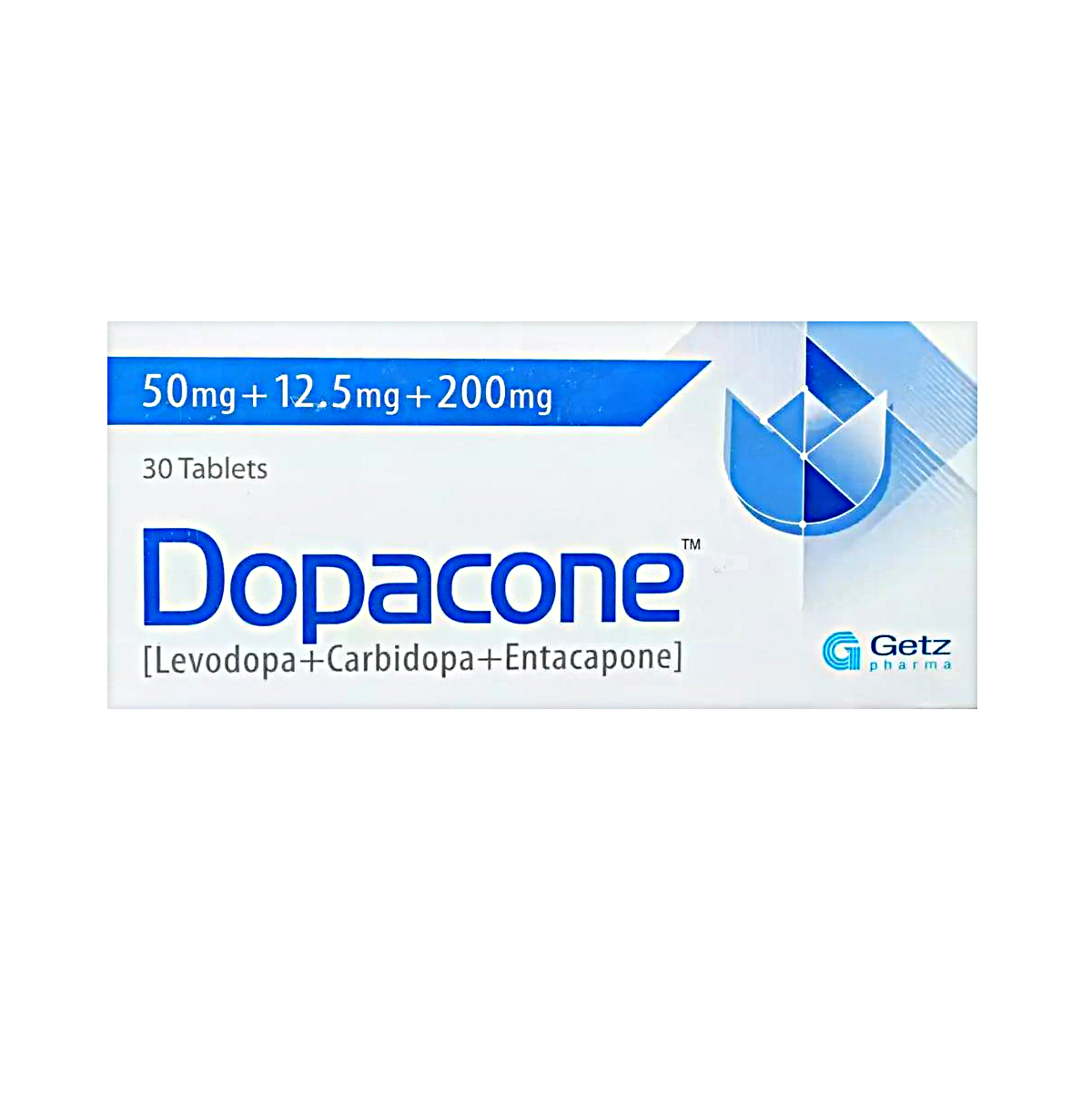 DOPACONE 50+12.5+200MG TABLET