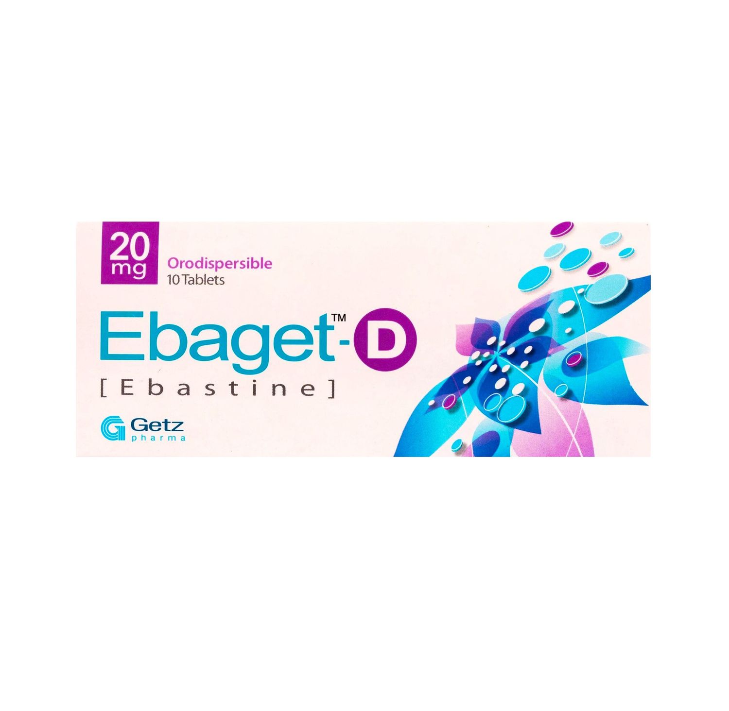 EBAGET D 20MG TABLET