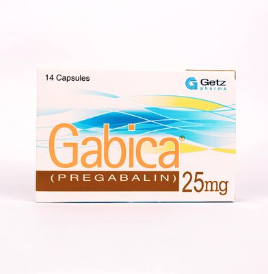 GABICA 25MG CAPSULE