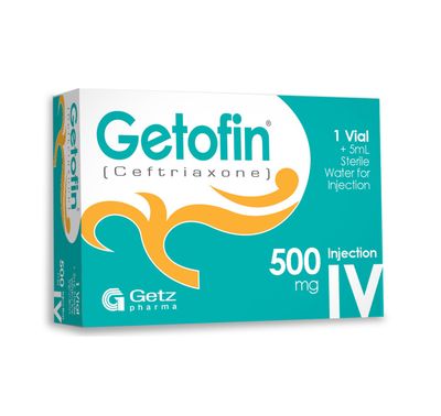 GETOFIN IV 500 MG 1 VIAL INJECTION
