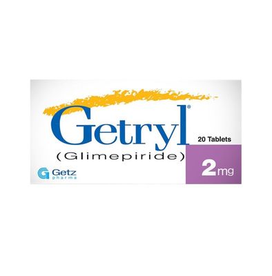 GETRYL 2 MG TABLET