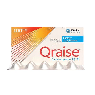 QRAISE SOFT GELATIN 100MG CAPSULE