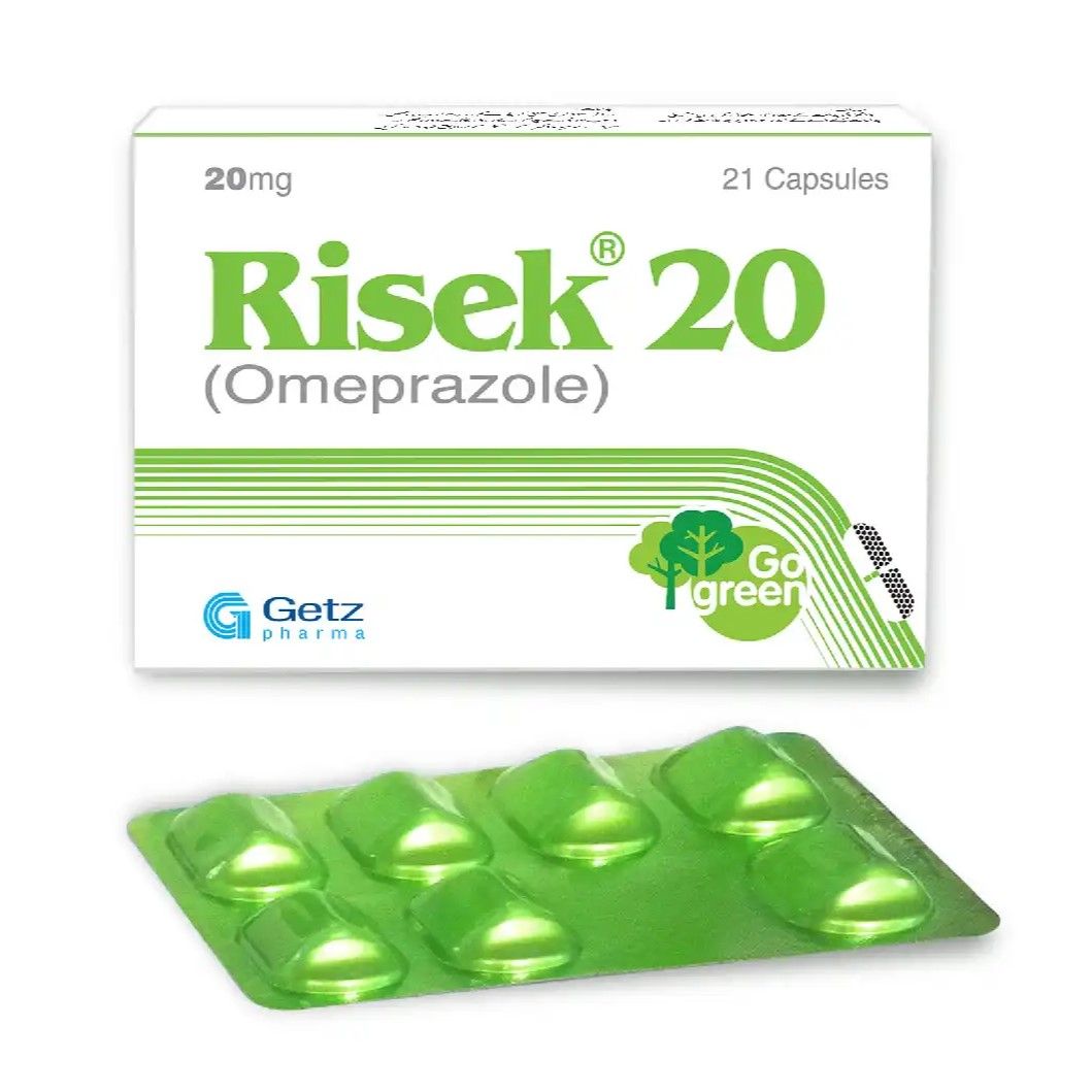 RISEK 20MG CAPSULE