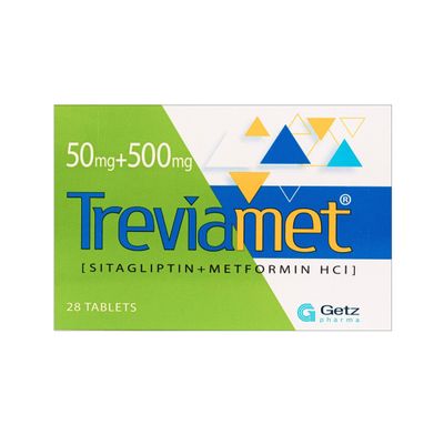 TREVIAMET 50+500MG TABLET