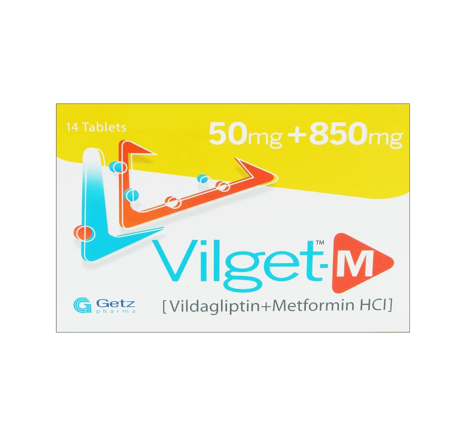 VILGET M 50+850MG TABLET